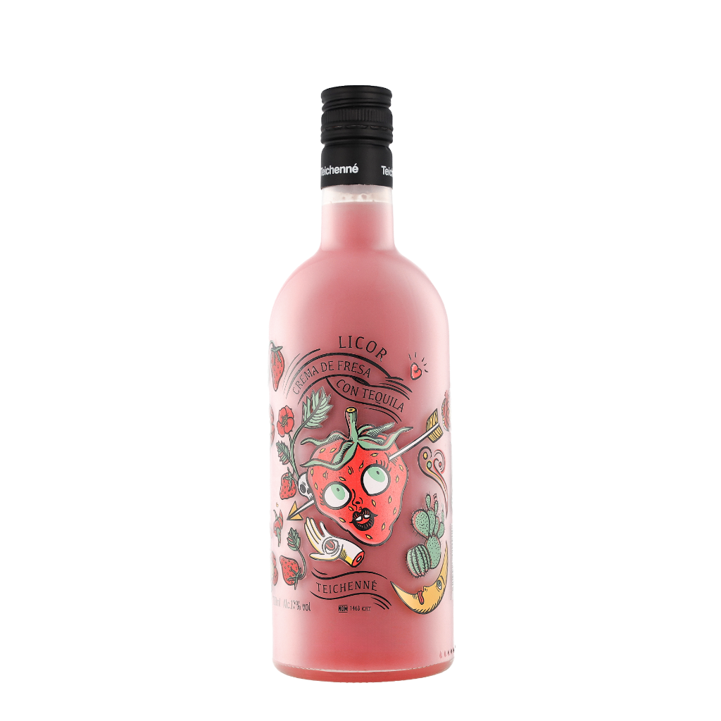 Teichenne Crema de Fresa con Tequila 70cl Likeur