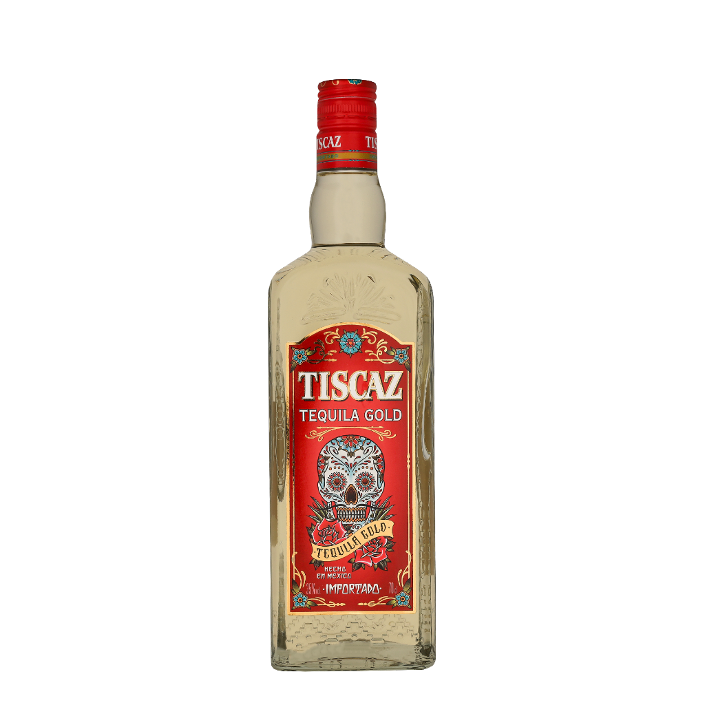 Tiscaz Tequila Gold 70cl Gedistilleerd
