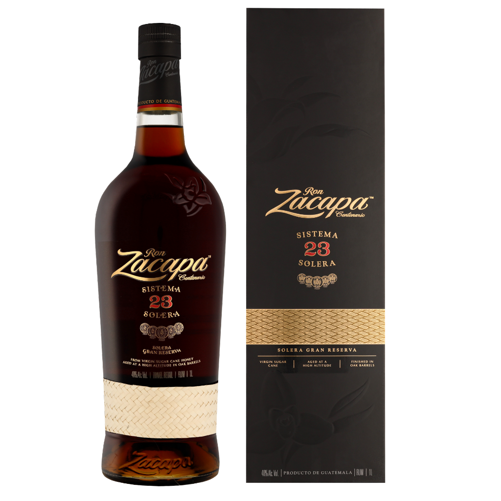 Zacapa 23 Years Centenario Gran Reserva 1ltr Rum Giftbox