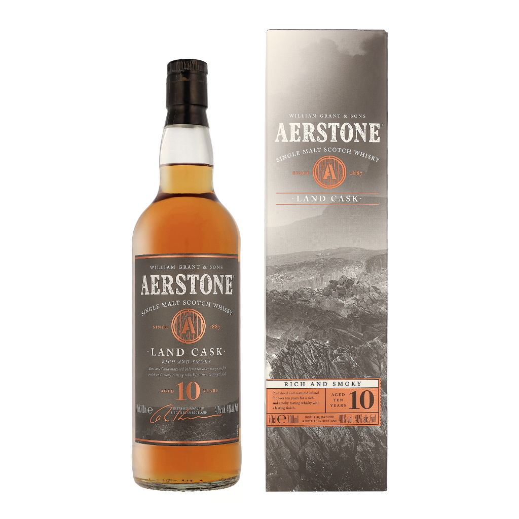 Aerstone 10 Years Land Cask 70cl Whisky + Giftbox + Giftbox