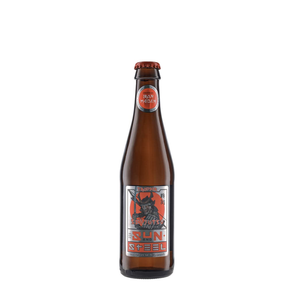 Trooper Sun and Steel Sake Lager 33cl