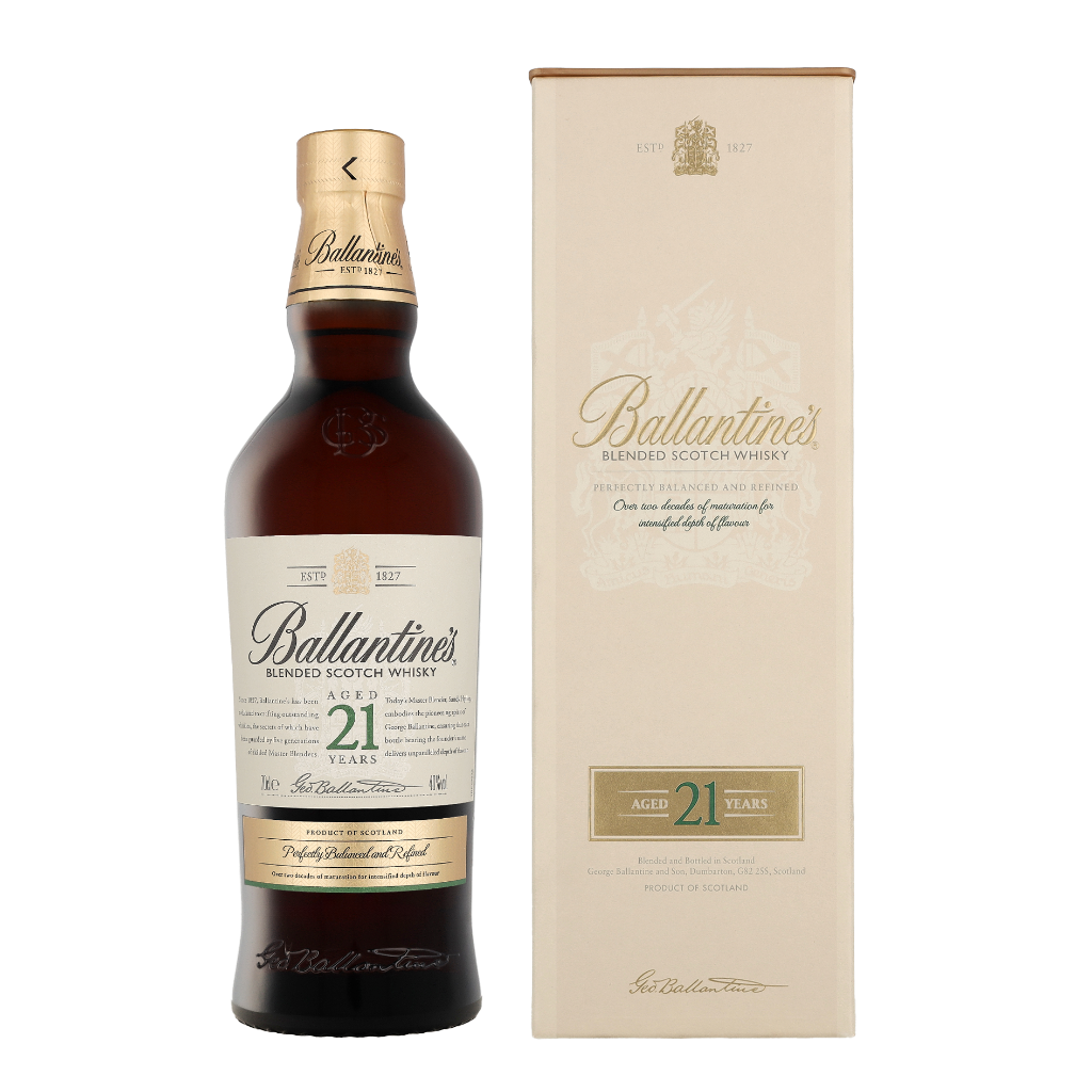Ballantine's 21 Years 70cl Whisky + Giftbox + Giftbox