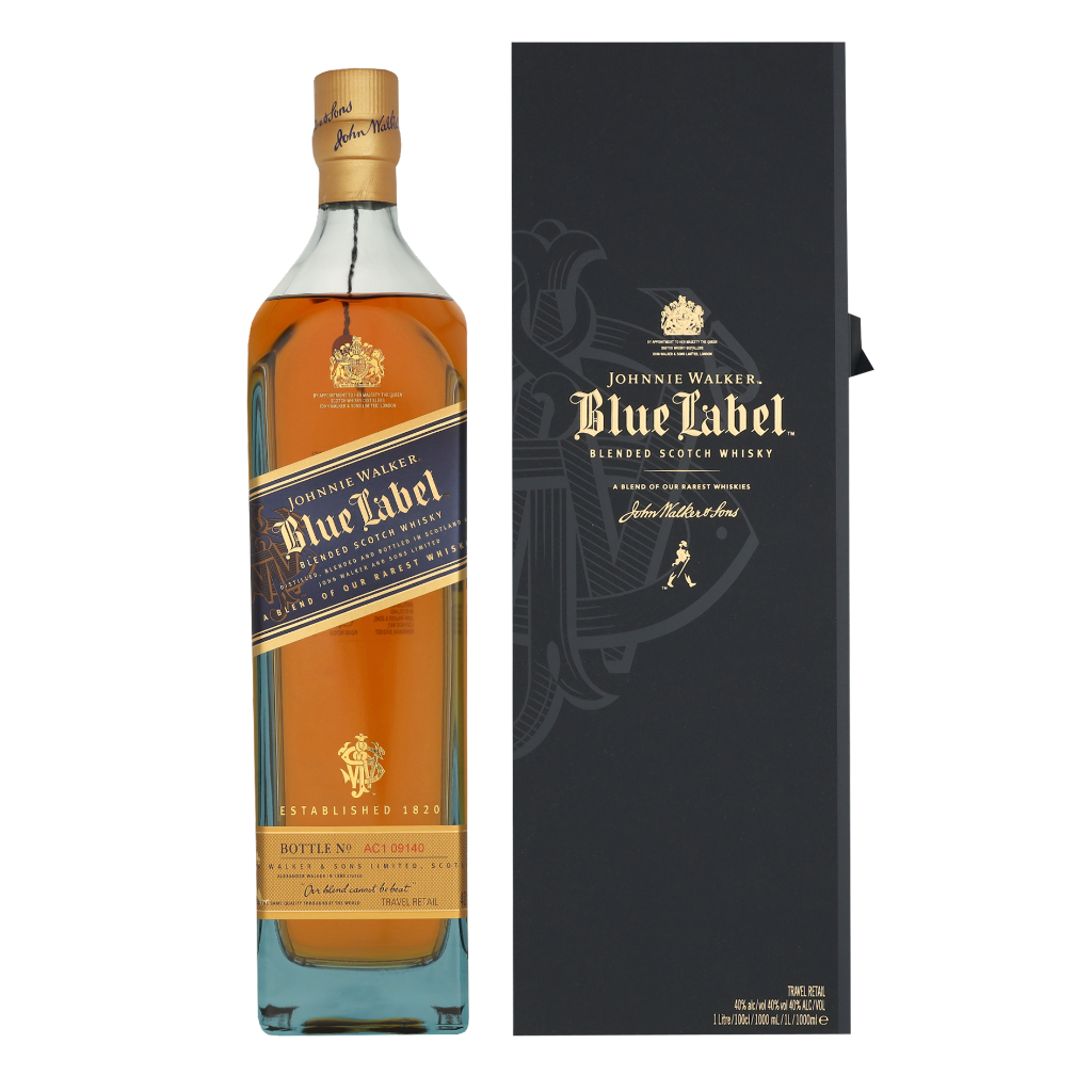 Johnnie Walker Blue Label 1ltr Whisky Giftbox