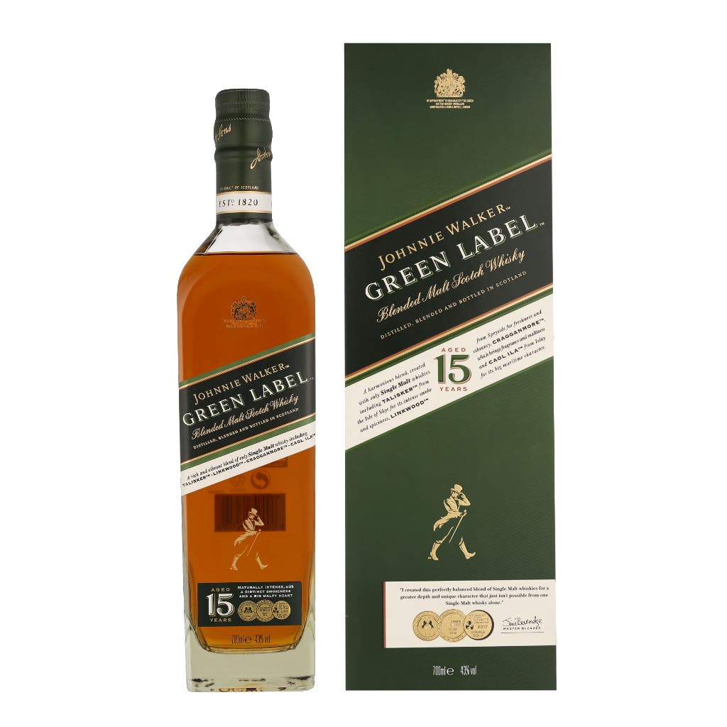 Johnnie Walker 15 Years Green Label 70cl
