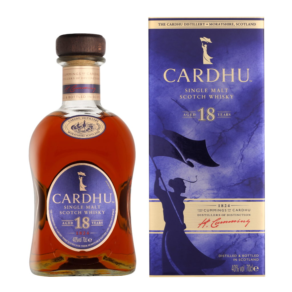 Cardhu 18 Years Whisky + Giftbox