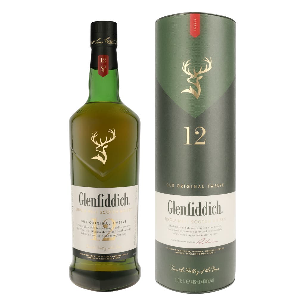 Glenfiddich 12 Years 1ltr