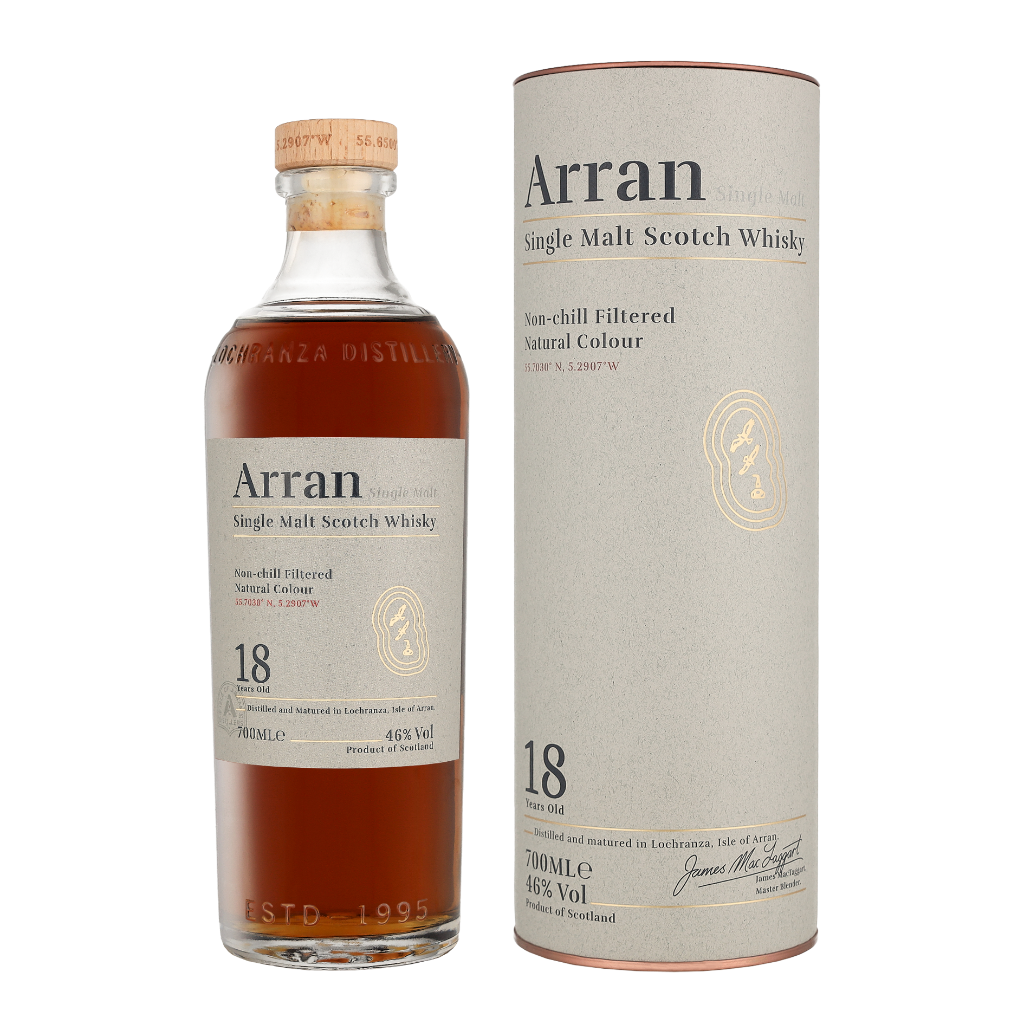 Arran 18 Years 70cl Whisky + Giftbox + Giftbox