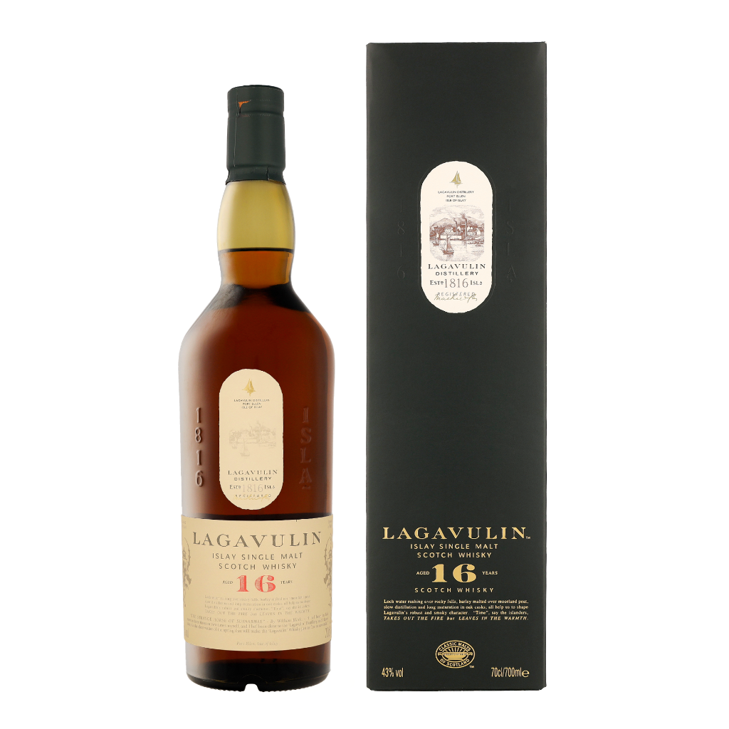 Lagavulin 16 Years 70cl Whisky + Giftbox + Giftbox