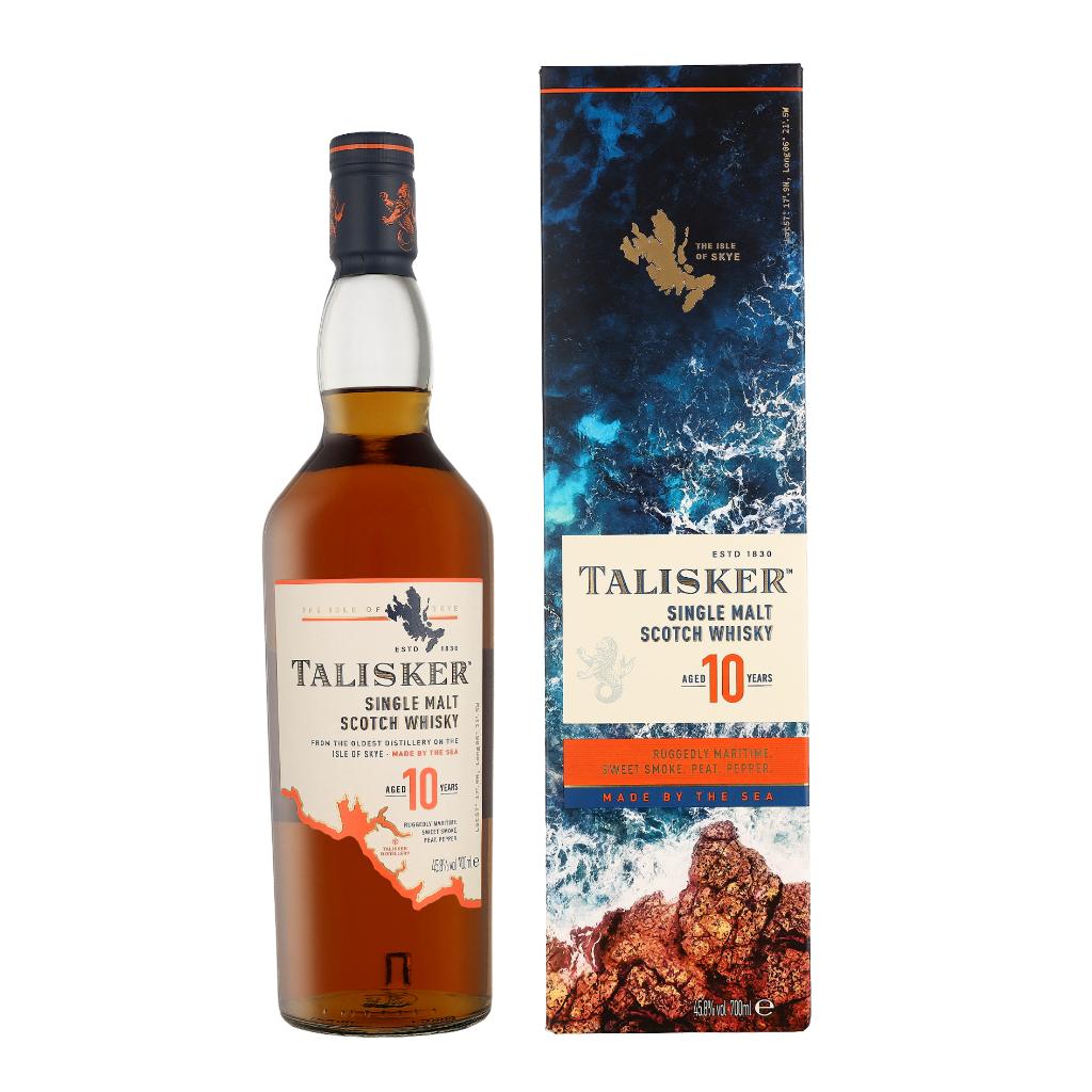 Talisker 10 Years 70cl Whisky + Giftbox + Giftbox