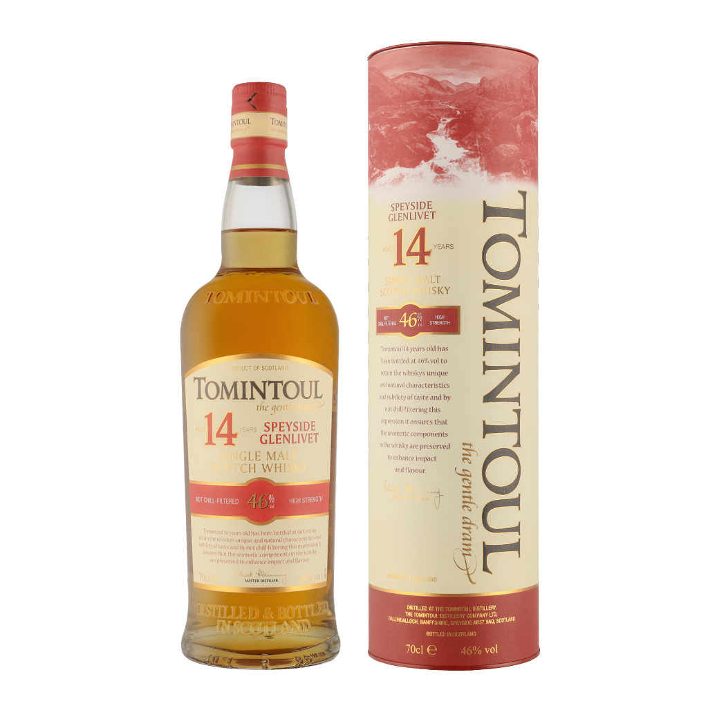 Tomintoul 14 Years 70cl Whisky Giftbox