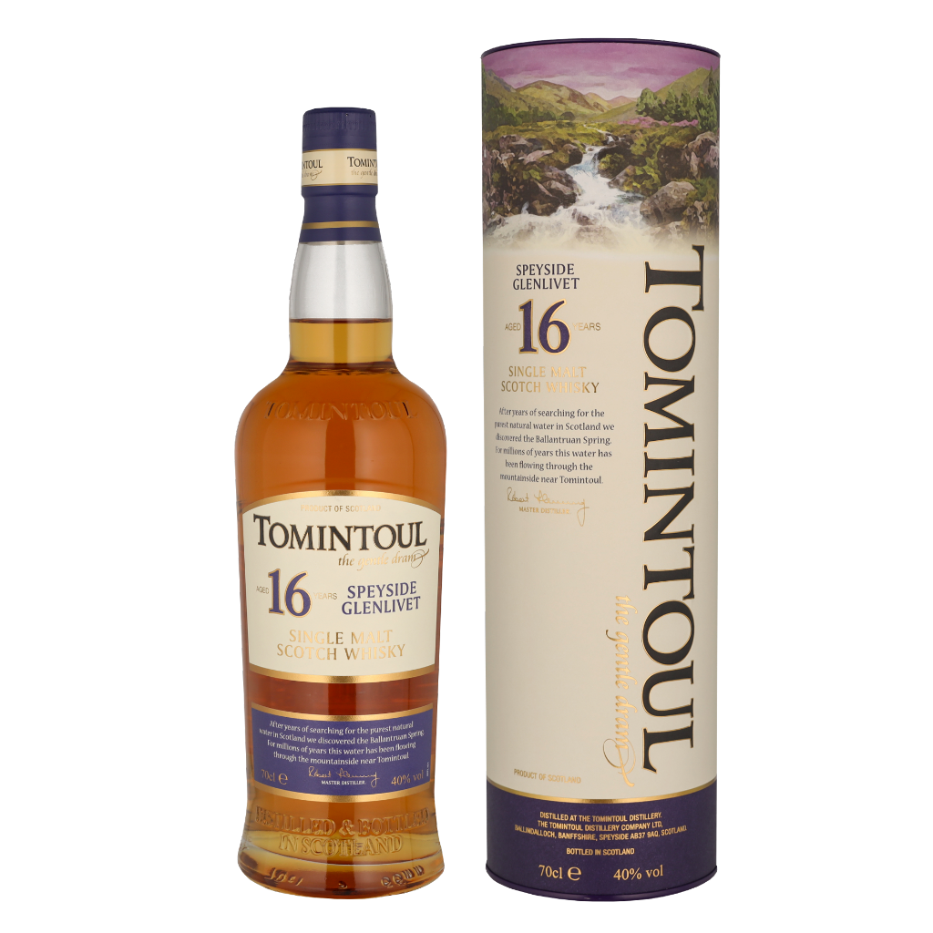 Tomintoul 16 Years 70cl Whisky + Giftbox