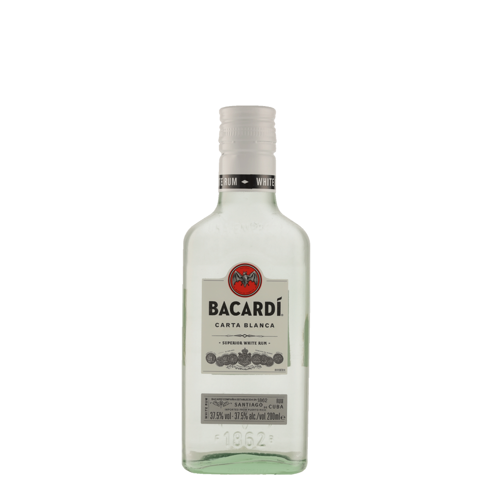 Bacardi Carta Blanca 20cl Rum