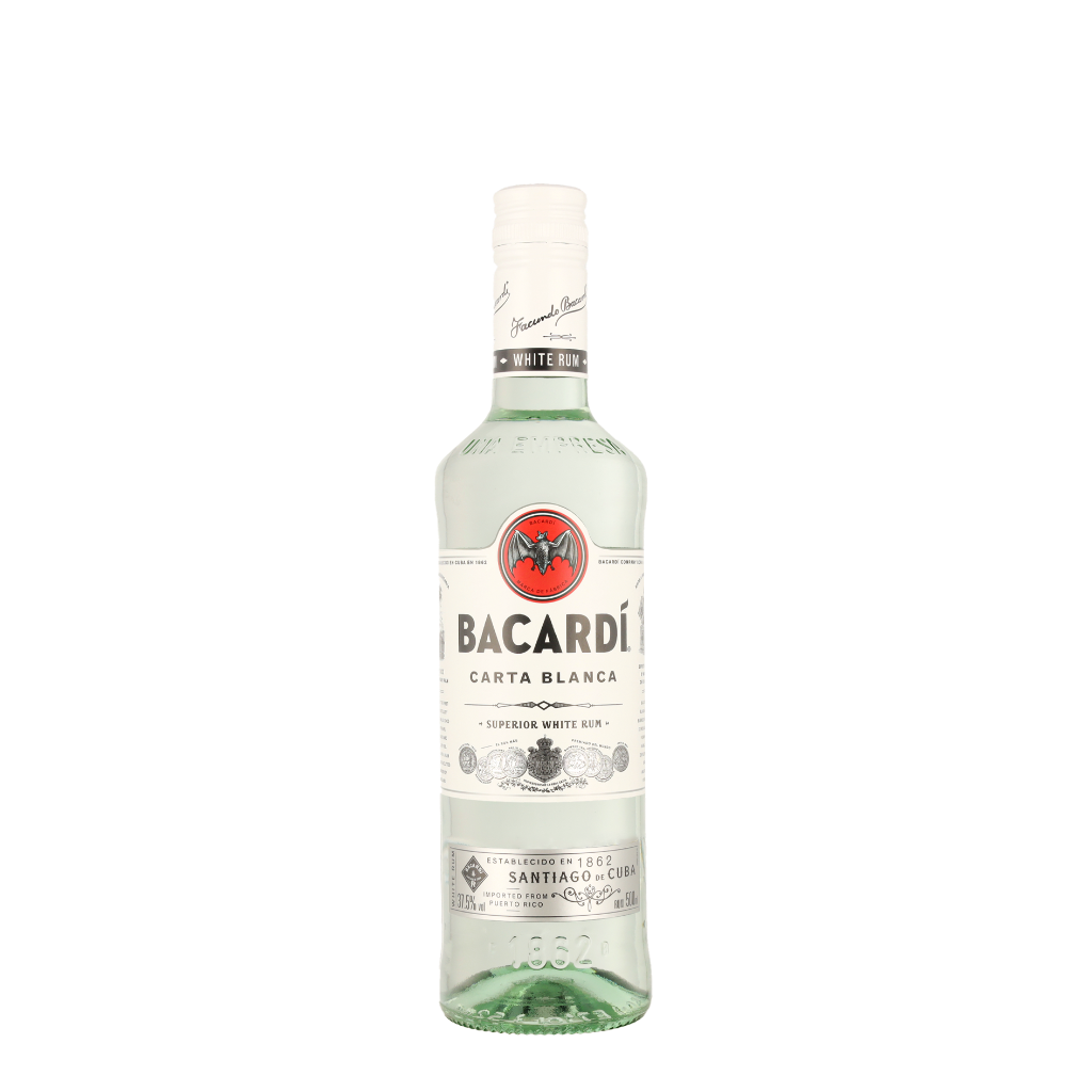 Bacardi Carta Blanca 0.5 liter Rum