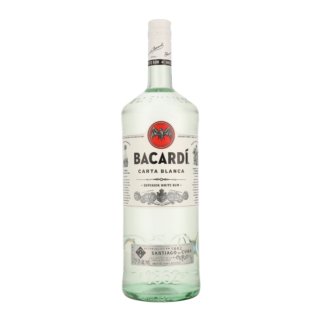 Bacardi Carta Blanca 15ltr Rum