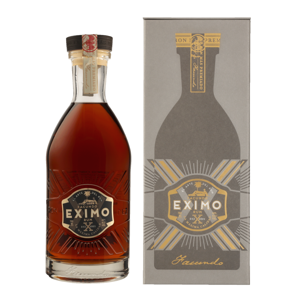 Bacardi Facundo Eximo 10 Years 70cl Rum Giftbox