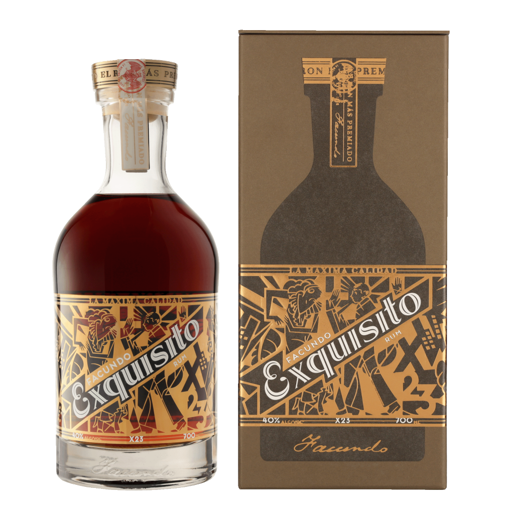 Bacardi Facundo Exquisito 70cl Rum Giftbox