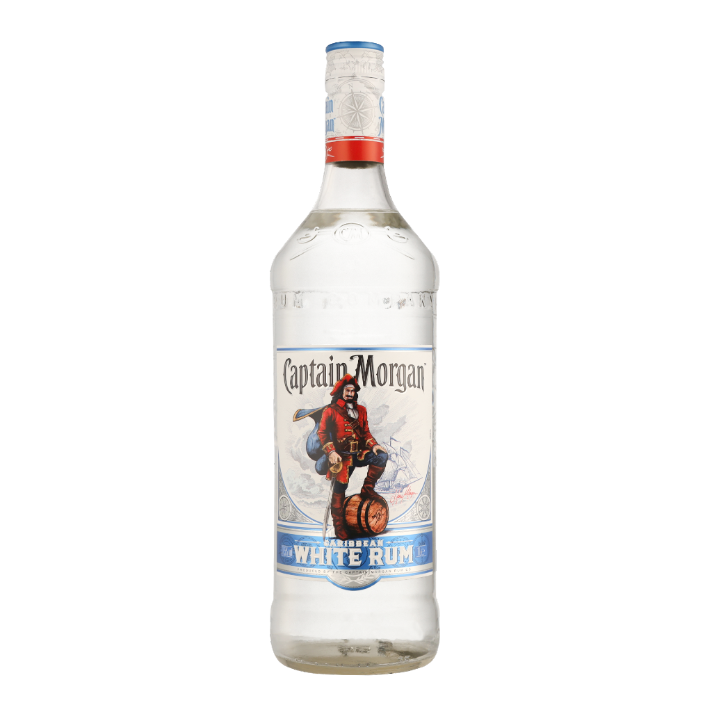 Captain Morgan White 1ltr Rum