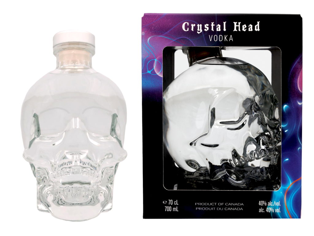 Crystal Head 70cl Wodka + Giftbox