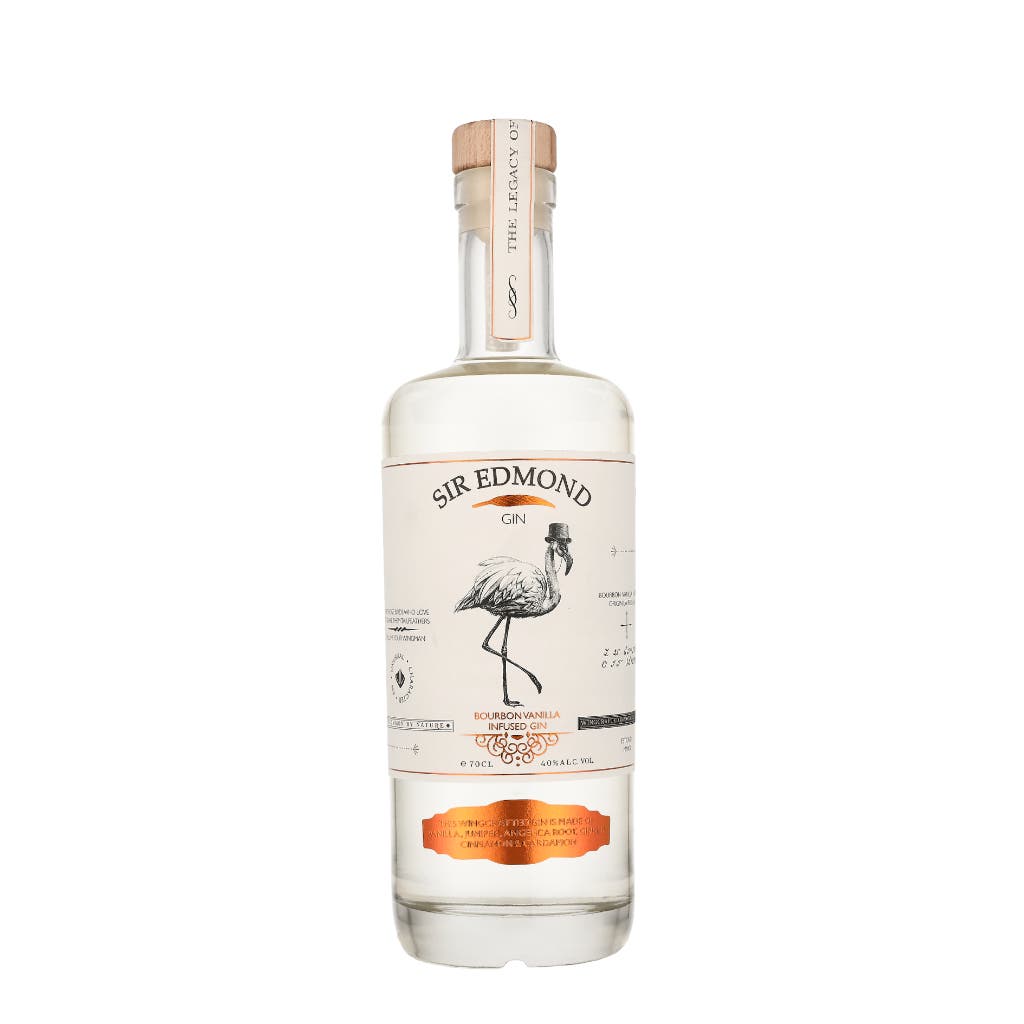 Sir Edmond Gin – Bourbon Vanilla Infused Gin 70cl