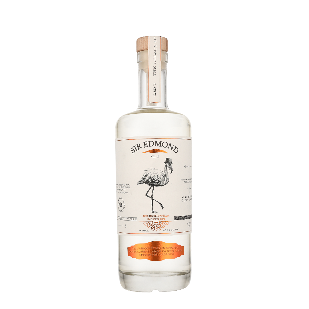 Sir Edmond Gin - Bourbon Vanilla Infused 70cl