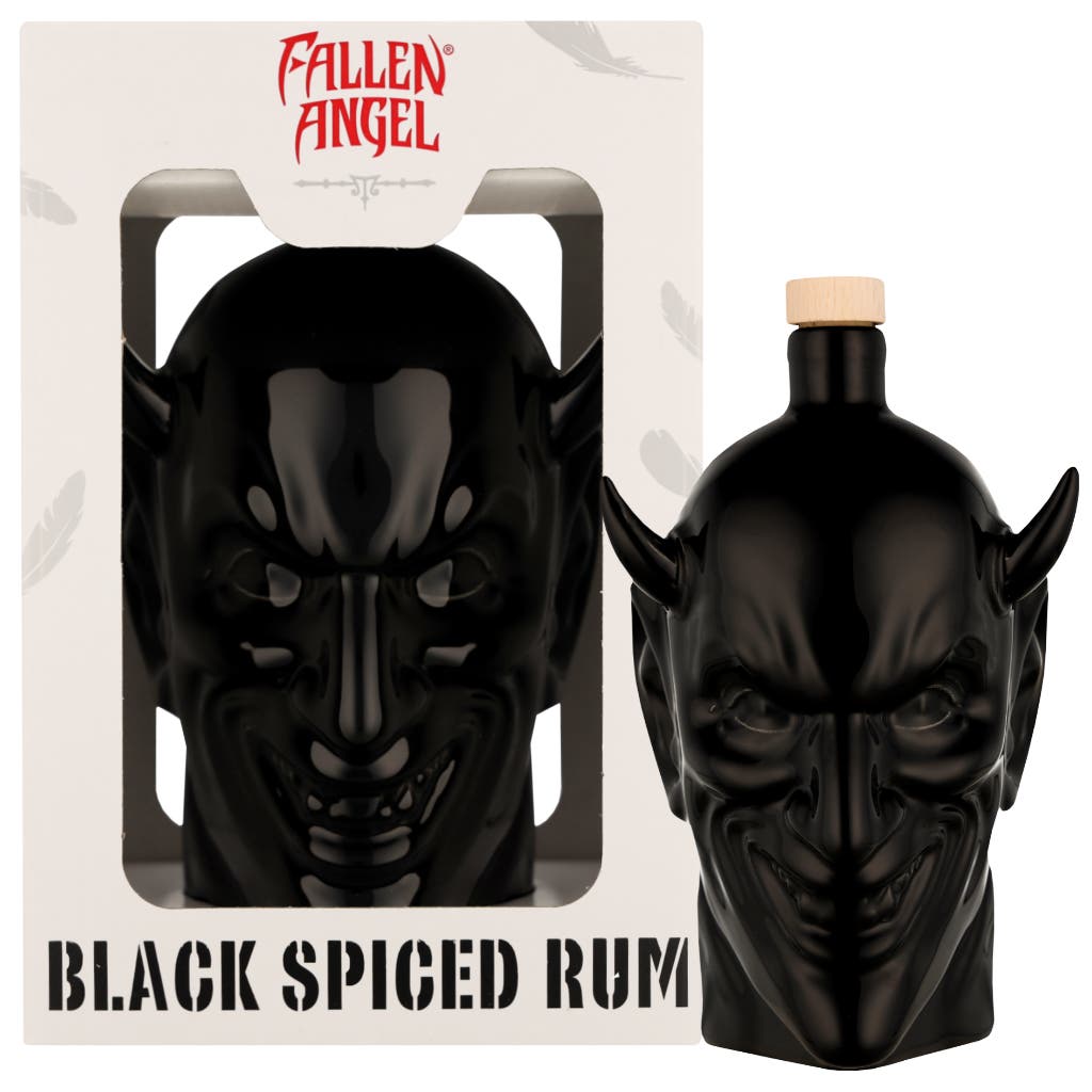 Fallen Angel Spiced Rum - Ceramic Bottle 70cl