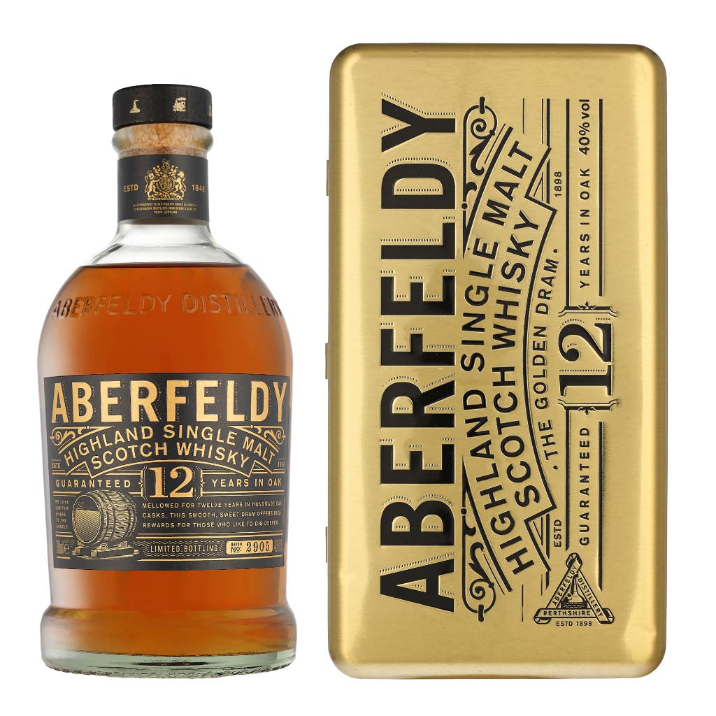 Aberfeldy 12 Years Goldbar 70cl
