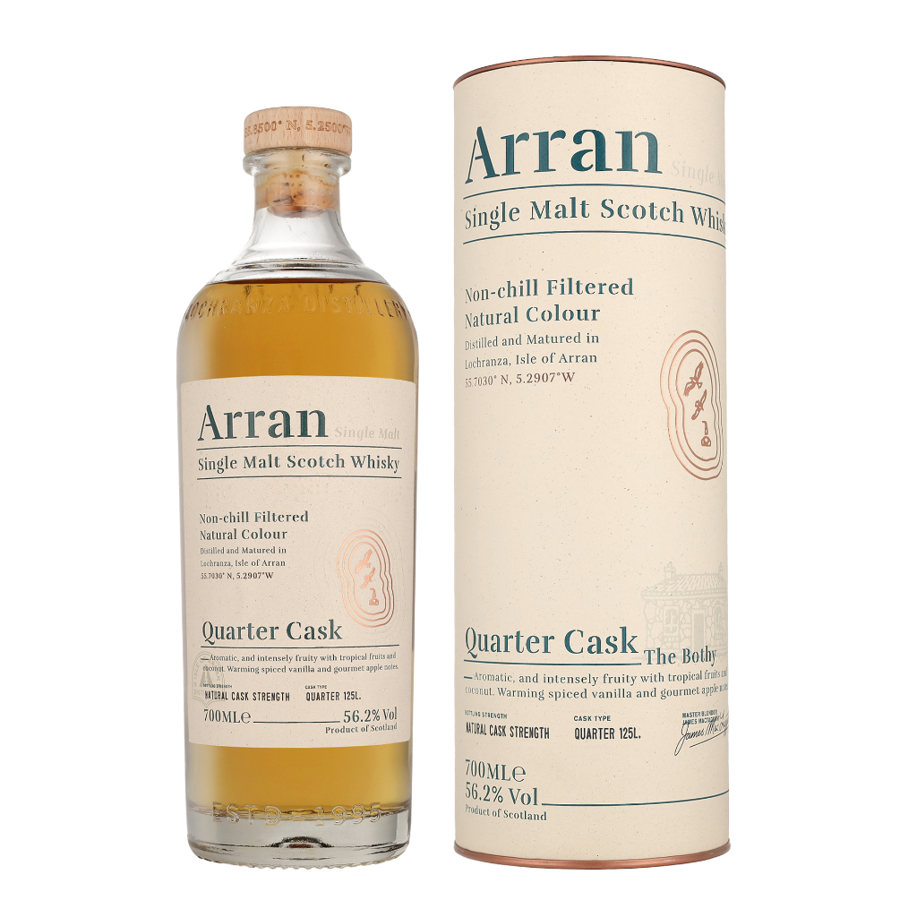 Arran Quarter Cask 70cl Whisky + Giftbox + Giftbox