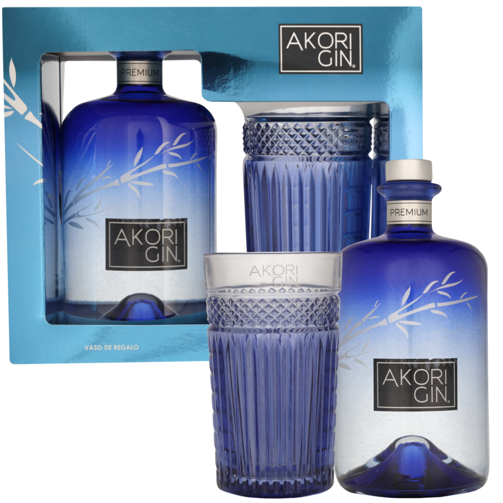 Akori Premium + glas 70cl Gin