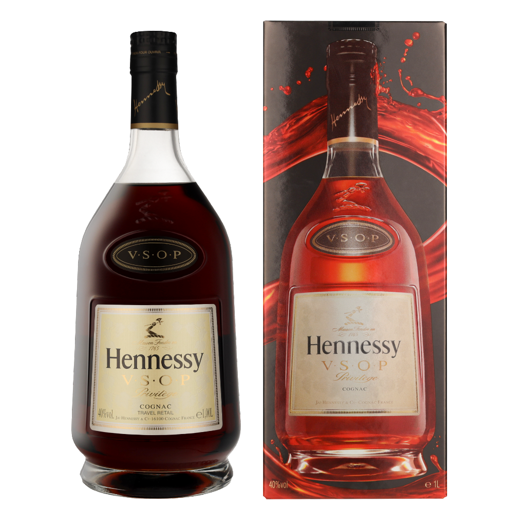 Hennessy VSOP Privilege 1ltr Cognac Giftbox
