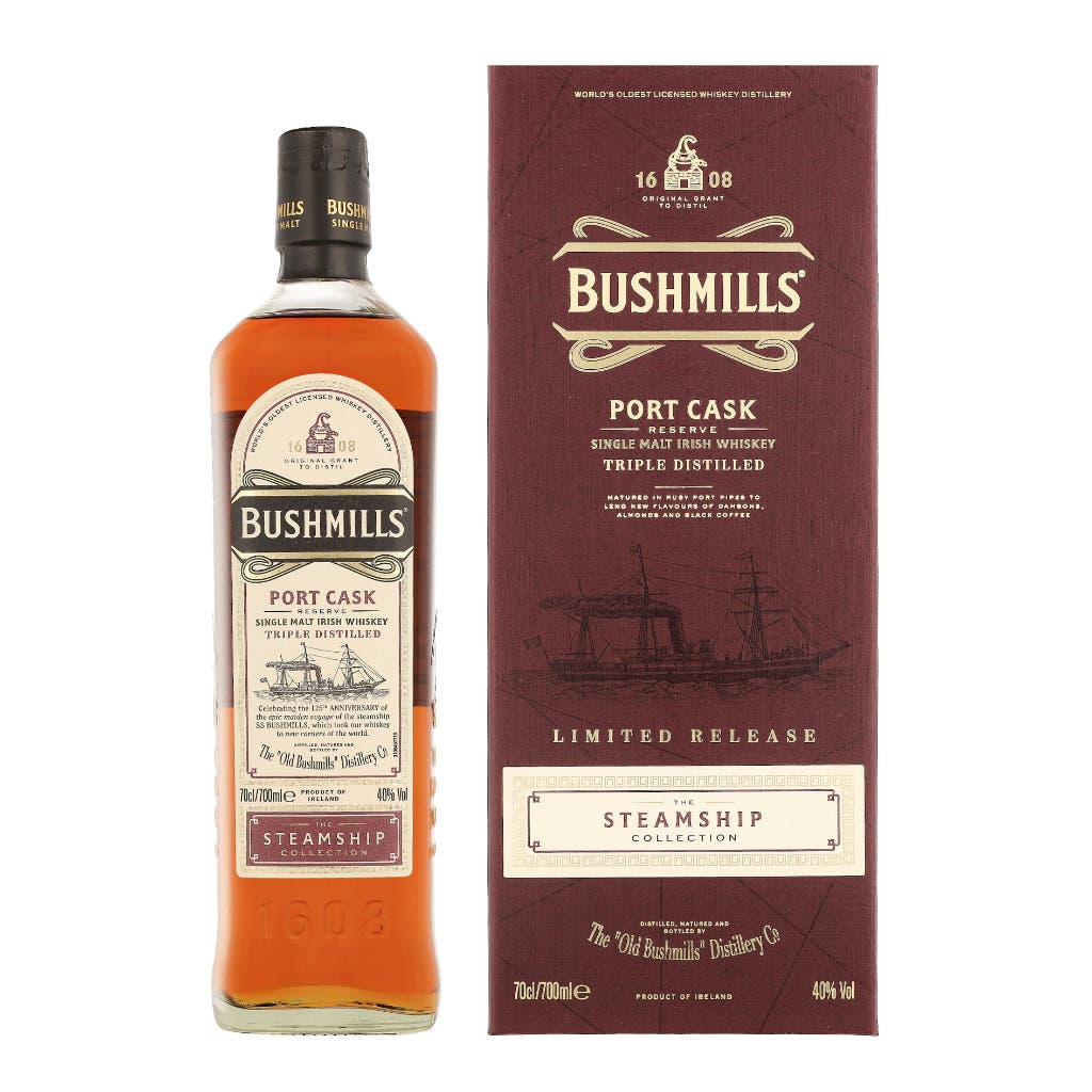 Bushmills Steamship Port Cask 70cl