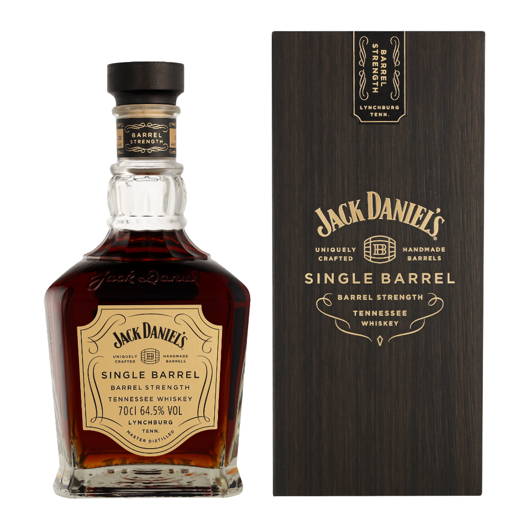 Jack Daniels Single Barrel Barrel Strength 70cl 645 Whisky Giftbox