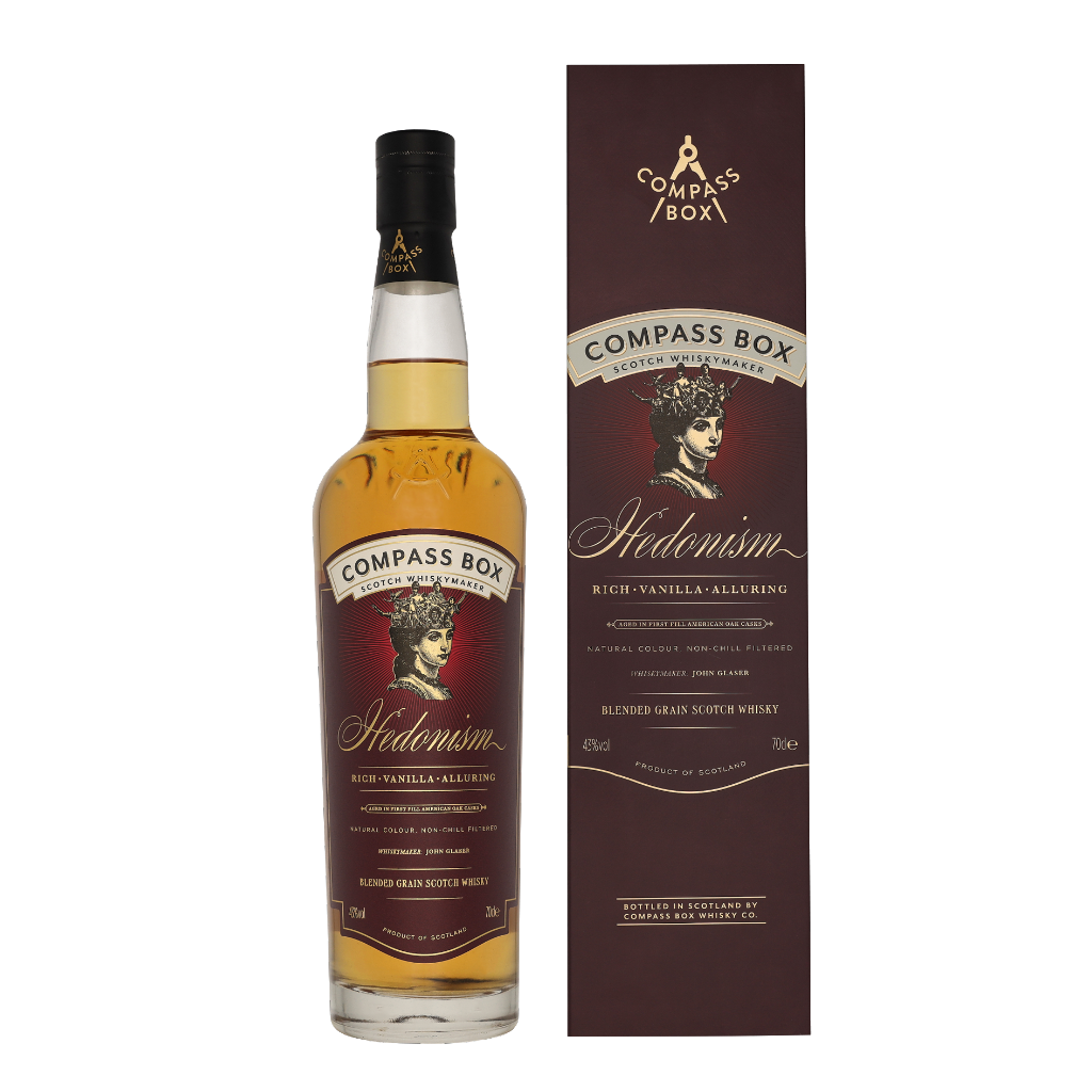 Compass Box Hedonism 70cl Whisky Giftbox