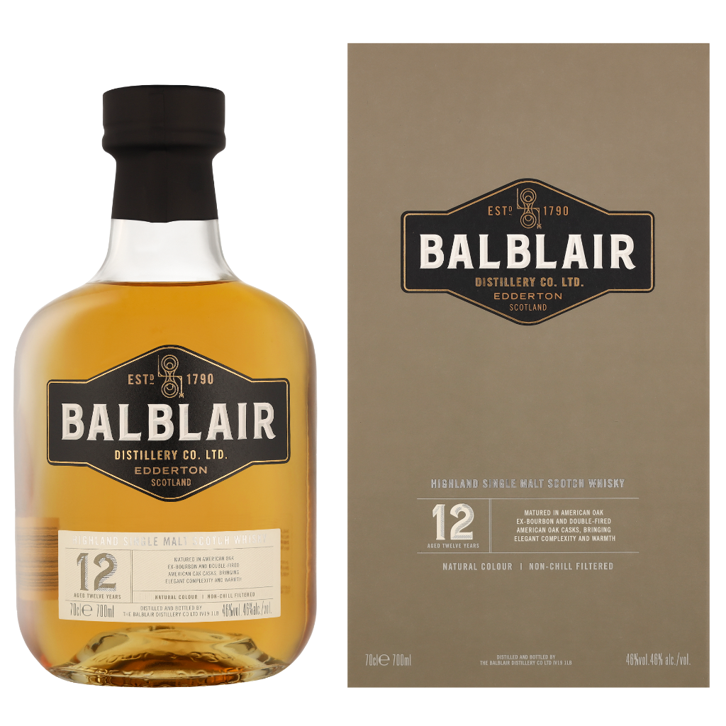 Balblair 12 Years 70cl Whisky + Giftbox + Giftbox