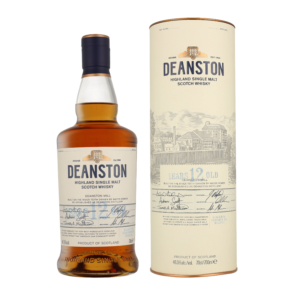 Deanston 12 Years Un Chill Filtered 70cl Whisky Giftbox