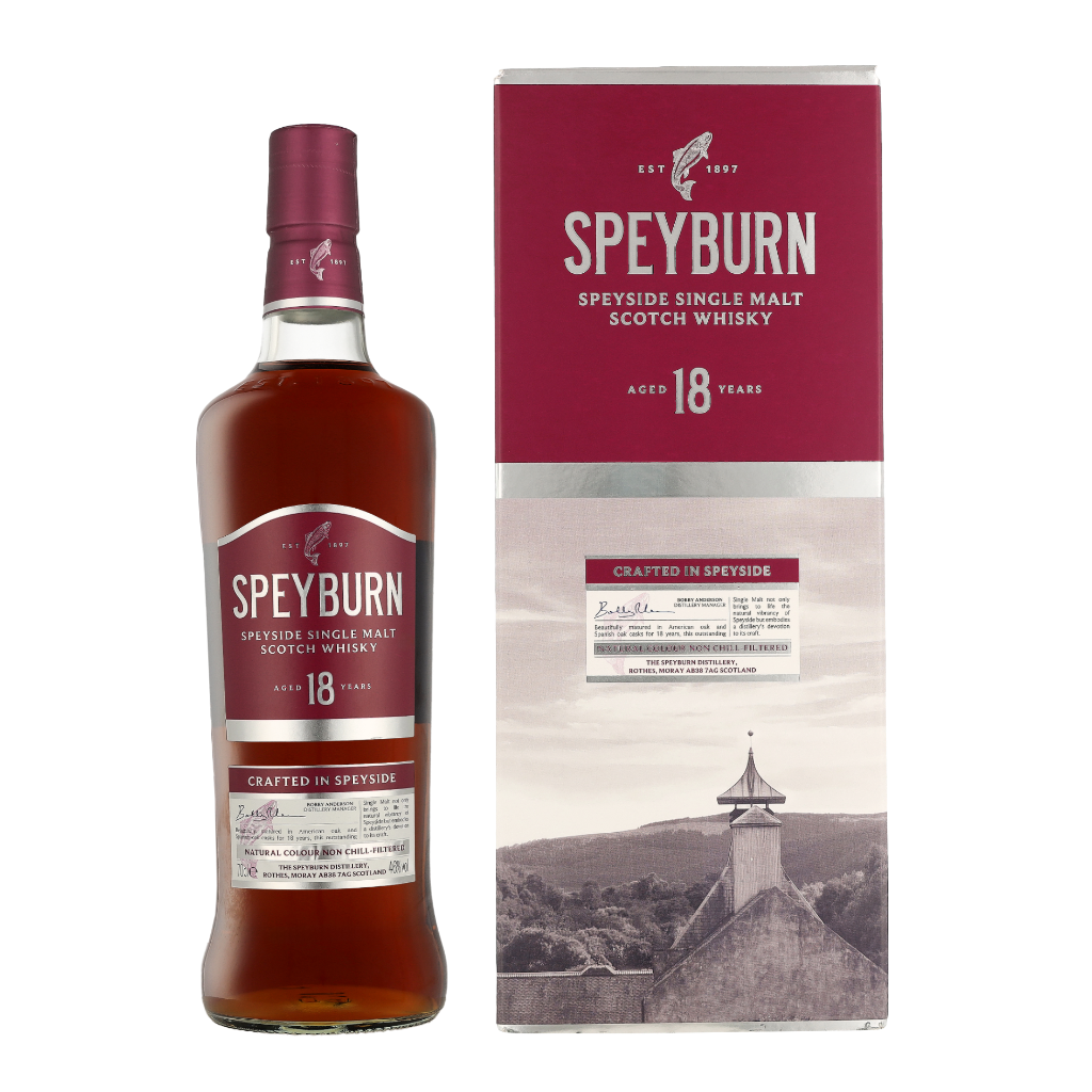 Speyburn 18 Years 70cl Whisky + Giftbox + Giftbox