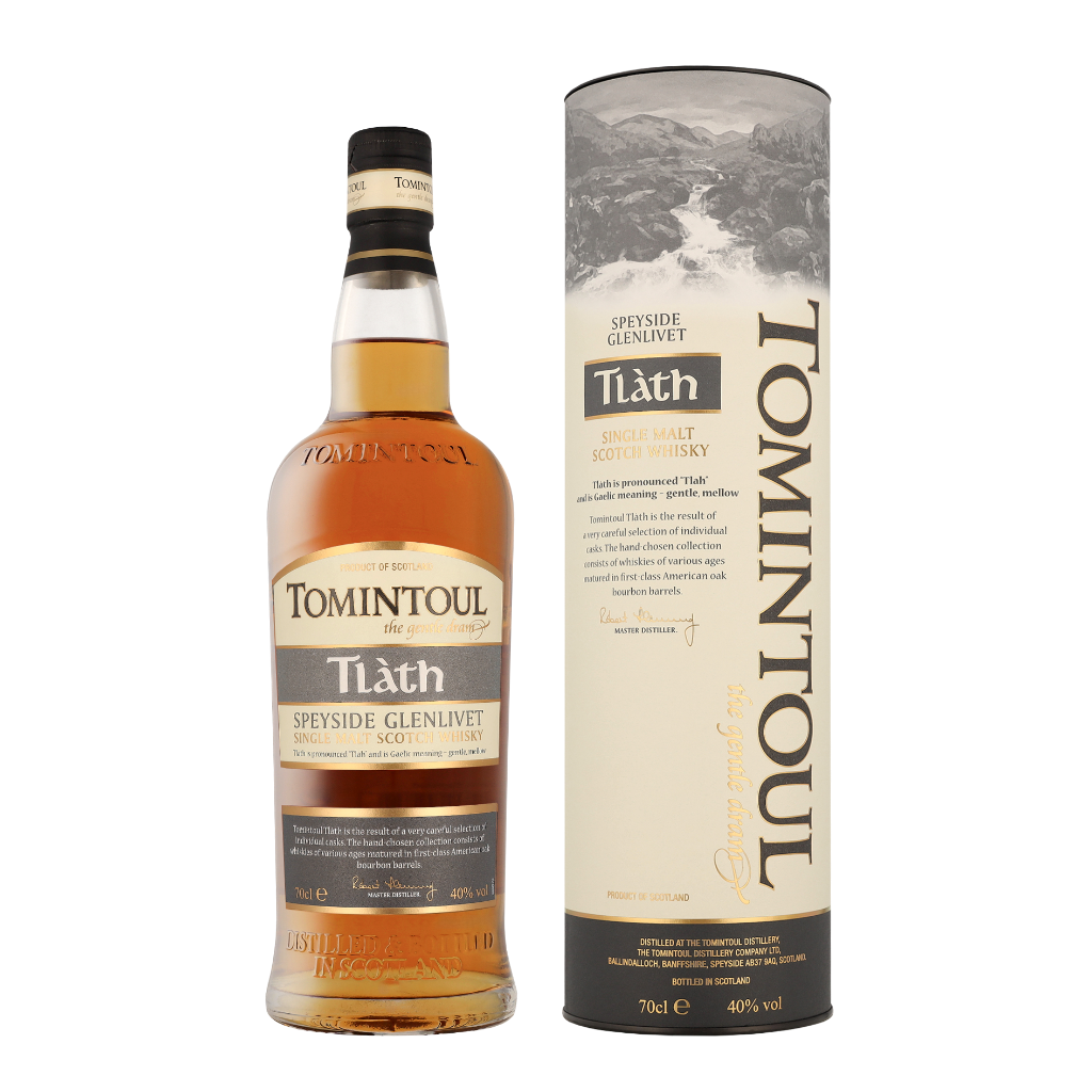Tomintoul Tlàth 0.7 liter Whisky Giftbox
