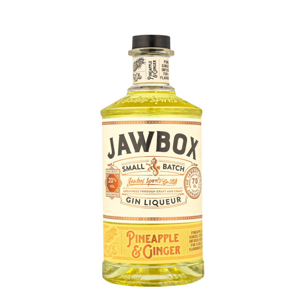 Jawbox Gin Liqueur - Pineapple & Ginger 70cl
