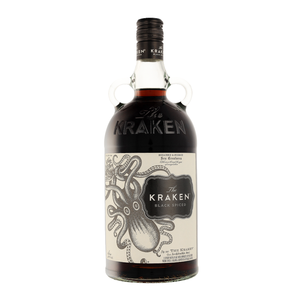 Kraken Black Spiced Rum 1ltr