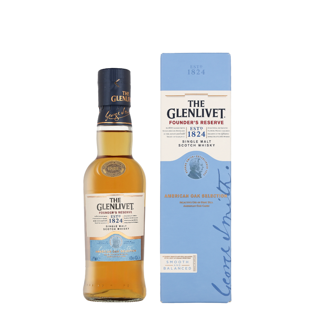 The Glenlivet Founder&apos;s Reserve 20cl Whisky + Giftbox