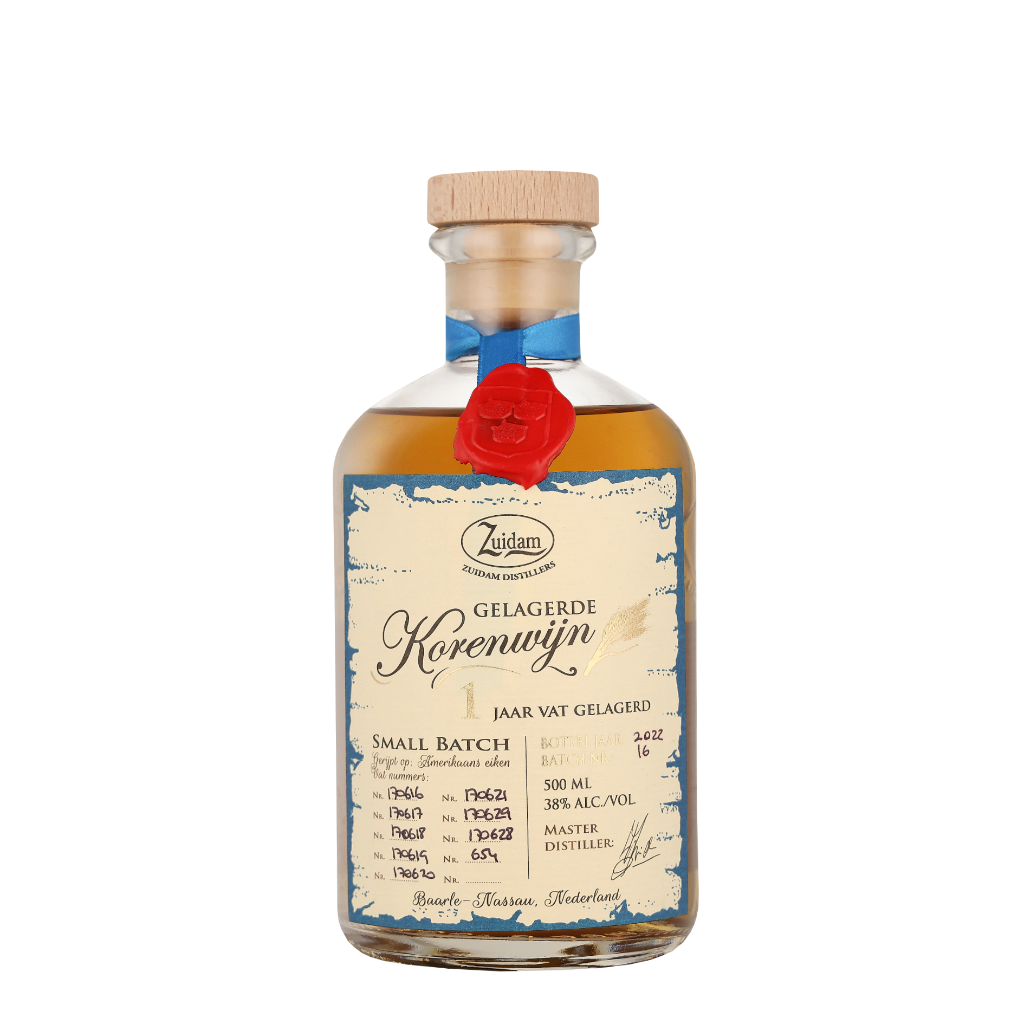 Zuidam 1 Jaar Korenwijn 50cl Gedistilleerd