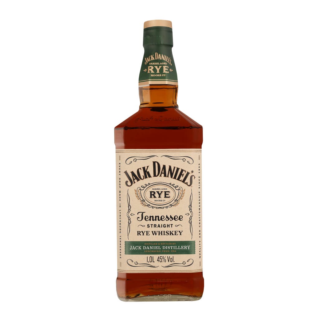 Jack Daniel's Rye Tennessee Straight 1ltr