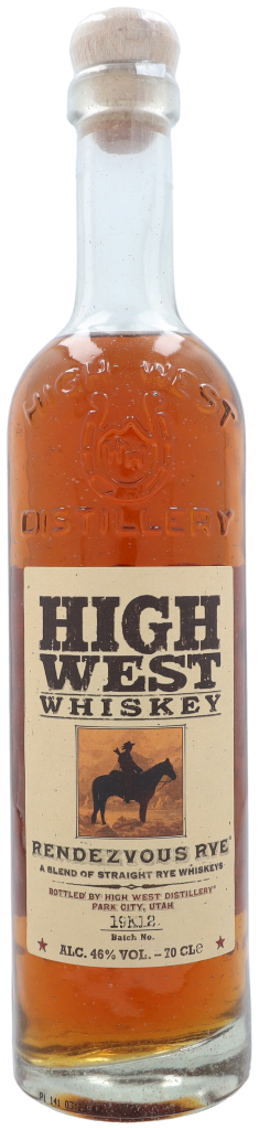 High West Rendezvous Rye 70cl Whisky