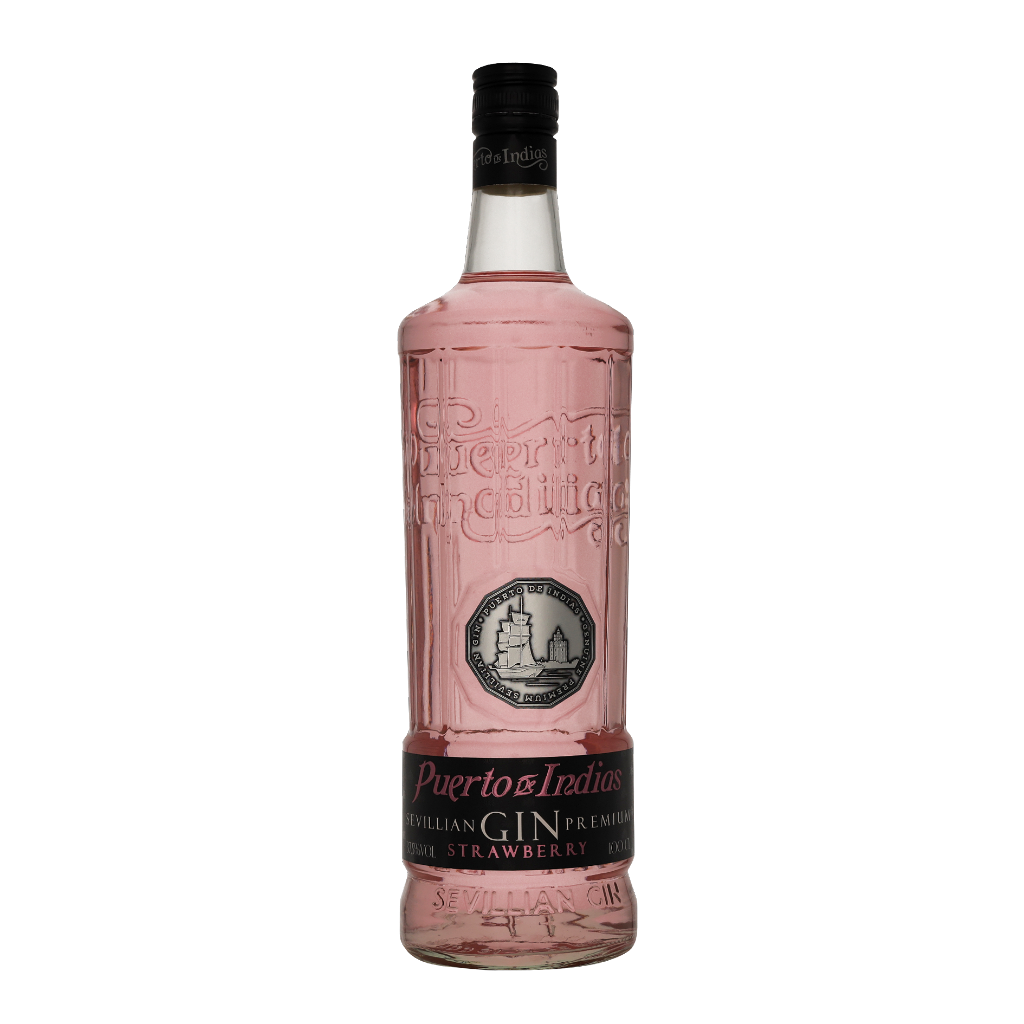 Puerto De Indias Gin Strawberry 1ltr