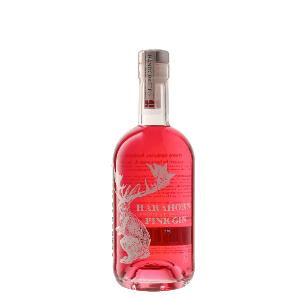 Harahorn Norwegian Pink Gin 50cl