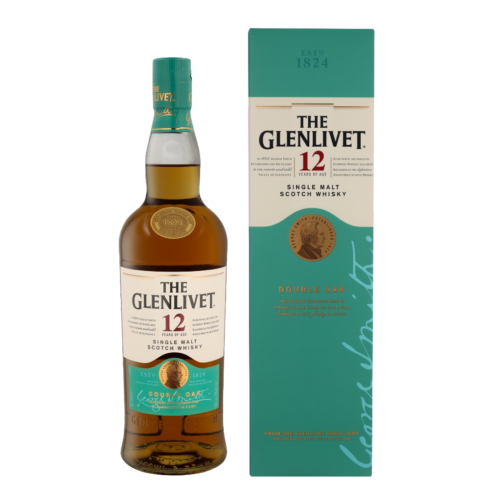 The Glenlivet 12 Years 70cl Whisky + Giftbox