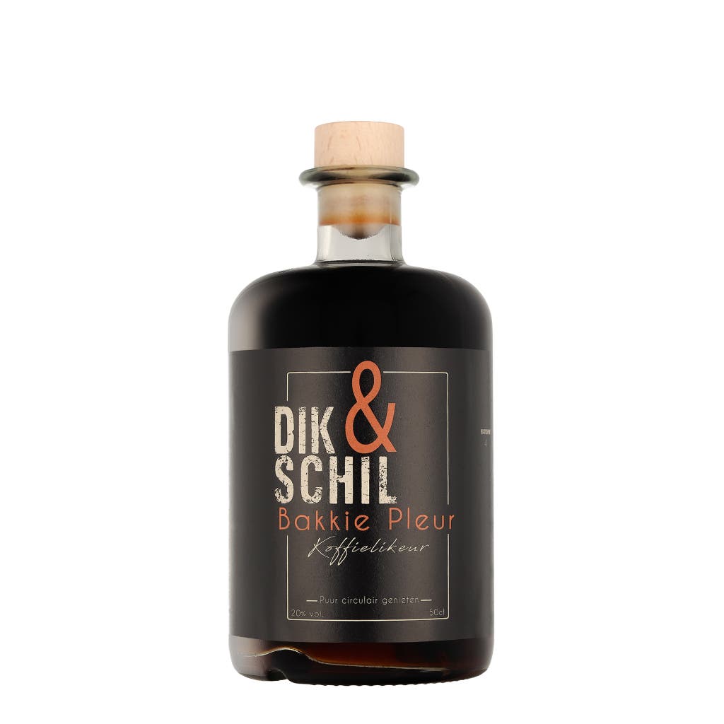 Dik & Schil Bakkie Pleur Koffielikeur 50cl