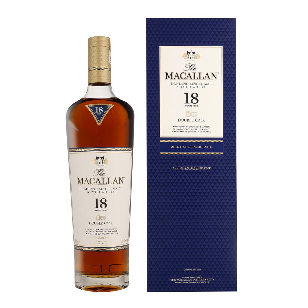 The Macallan 18 Years Double Cask + GB 70cl