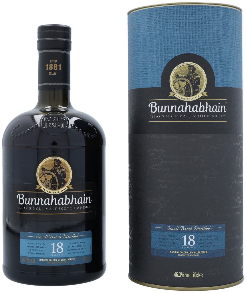 Bunnahabhain 18 Years 70cl Whisky + Giftbox