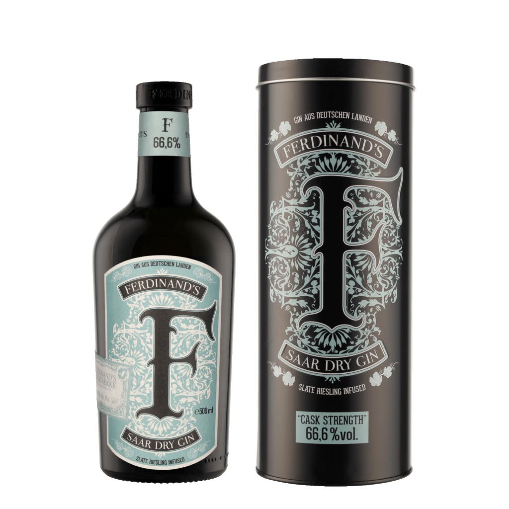Ferdinand's Saar Dry Gin Cask Strength 50cl