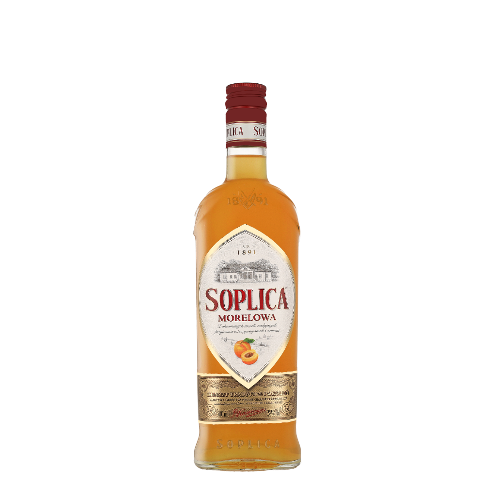Soplica Morelowa &apos;Abrikoos&apos; 0.50 liter Wodka